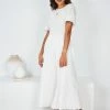 Qtrend Fashion PTY LTD Iolana Dress - White Casual Dresses 1 Qtrend Fashion PTY LTD Iolana Dress - White Casual Dresses