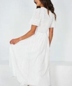 Qtrend Fashion PTY LTD Iolana Dress - White Casual Dresses 11 Qtrend Fashion PTY LTD Iolana Dress - White Casual Dresses