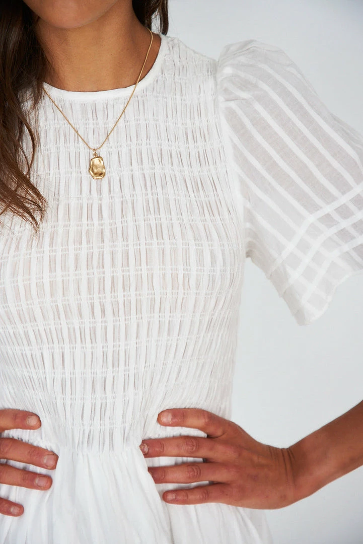 Qtrend Fashion PTY LTD Iolana Dress - White Casual Dresses 7 Qtrend Fashion PTY LTD Iolana Dress - White Casual Dresses