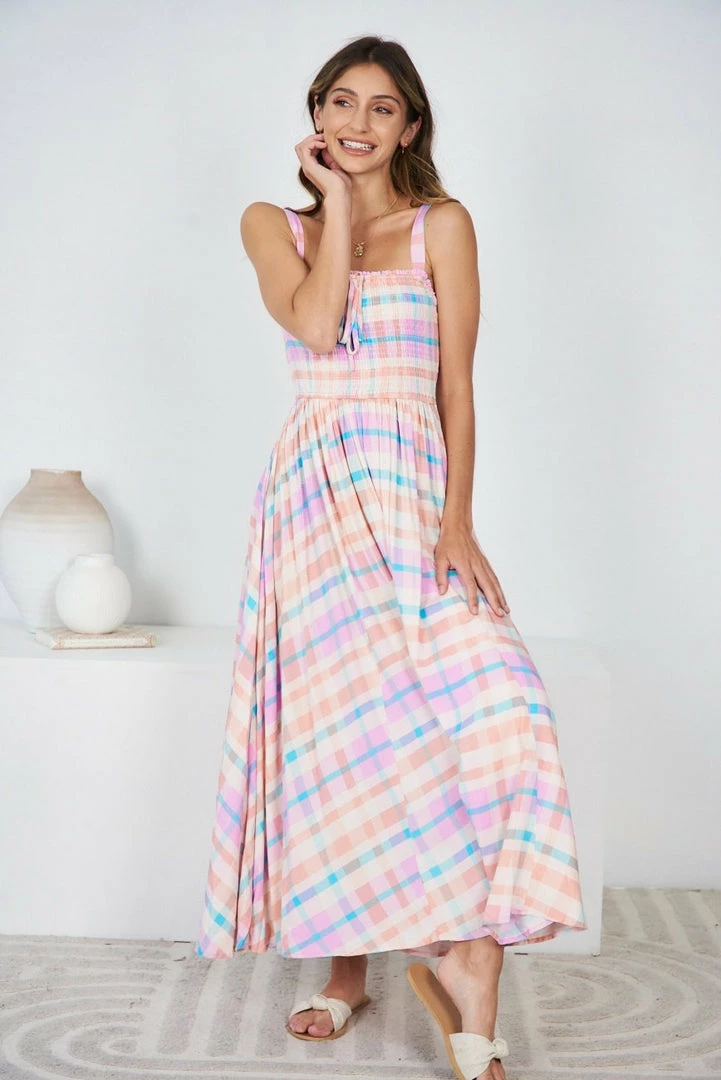 Paper Heart Roselani Dress - Gingham Print 6 Paper Heart Roselani Dress - Gingham Print