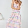 Paper Heart Roselani Dress - Gingham Print