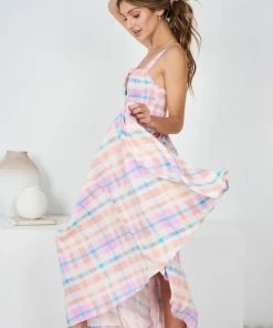Paper Heart Roselani Dress - Gingham Print 10 Paper Heart Roselani Dress - Gingham Print