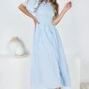 Qtrend Fashion PTY LTD Iolana Dress - Light Blue DRESSES