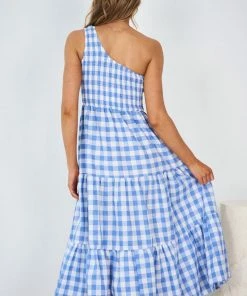 Reverse Claudia Dress - Blue Gingham DRESSES