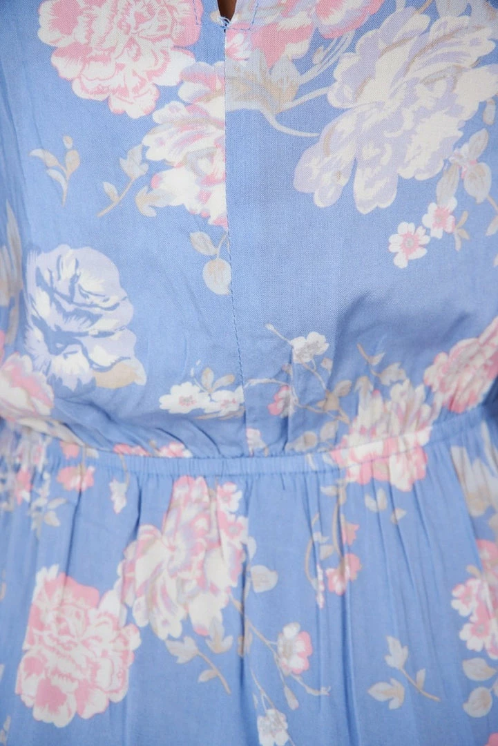 Willo Fashion DRESSES Kanani Dress - Blue Print 8 Willo Fashion DRESSES Kanani Dress - Blue Print