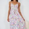 Evermore Fashion DRESSES Haidee Dress - White Floral