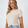 Sunny Girl CLOTHING Primed Top - Beige