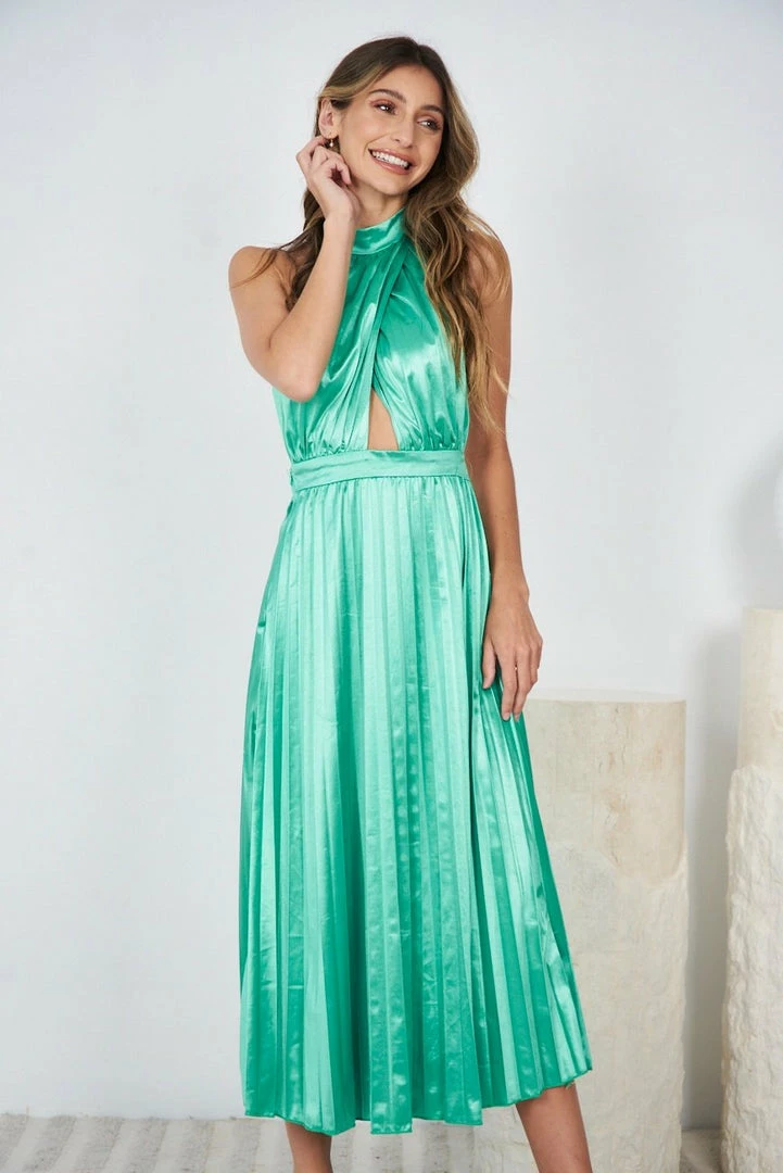 Reverse Delice Dress - Light Emerald DRESSES 3 Reverse Delice Dress - Light Emerald DRESSES