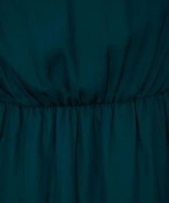 Evermore Fashion Aryana Dress - Emerald