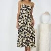 Evermore Fashion Casual Dresses Kiarra Dress - Black Floral
