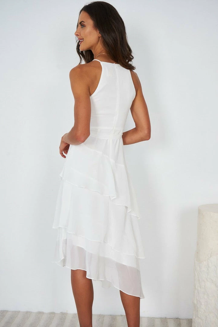 Esther Luxe DRESSES Cadence Dress - Ivory 4 Esther Luxe DRESSES Cadence Dress - Ivory