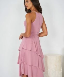 Esther Luxe Cadence Dress - Blush DRESSES