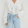 Sassy Hills Fashion Dalexxe Blouse - White CLOTHING