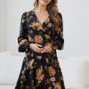 Ebby And I Party Dresses Daley Dress - Black Floral