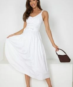 YH & Co (Chloe Yip) Daniella Dress - White