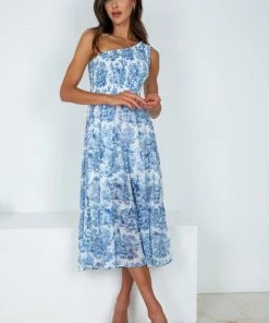 YH & Co (Chloe Yip) Daryl Dress - White Floral