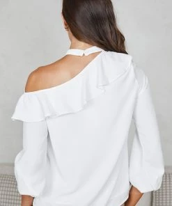 Style State CLOTHING Dasia Blouse - White
