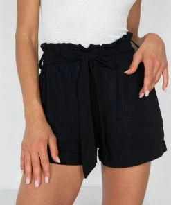 HQ Fashion Detta Shorts - Black CLOTHING