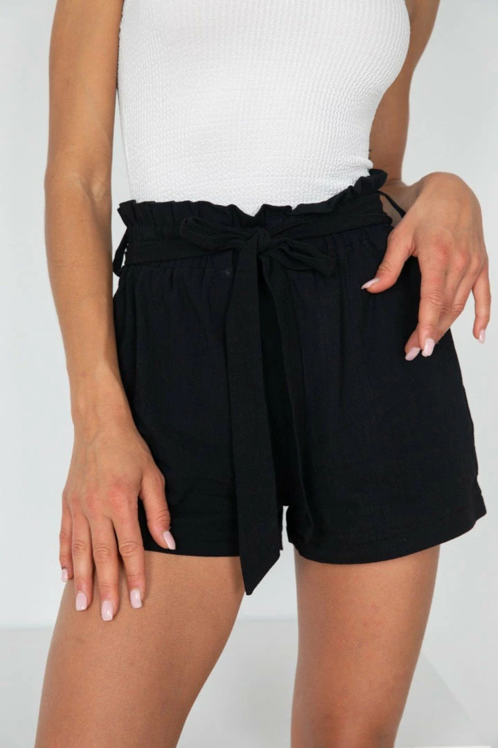 HQ Fashion Detta Shorts - Black CLOTHING 3 HQ Fashion Detta Shorts - Black CLOTHING