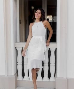 Esther Luxe DRESSES Cadence Dress - Ivory 12 Esther Luxe DRESSES Cadence Dress - Ivory