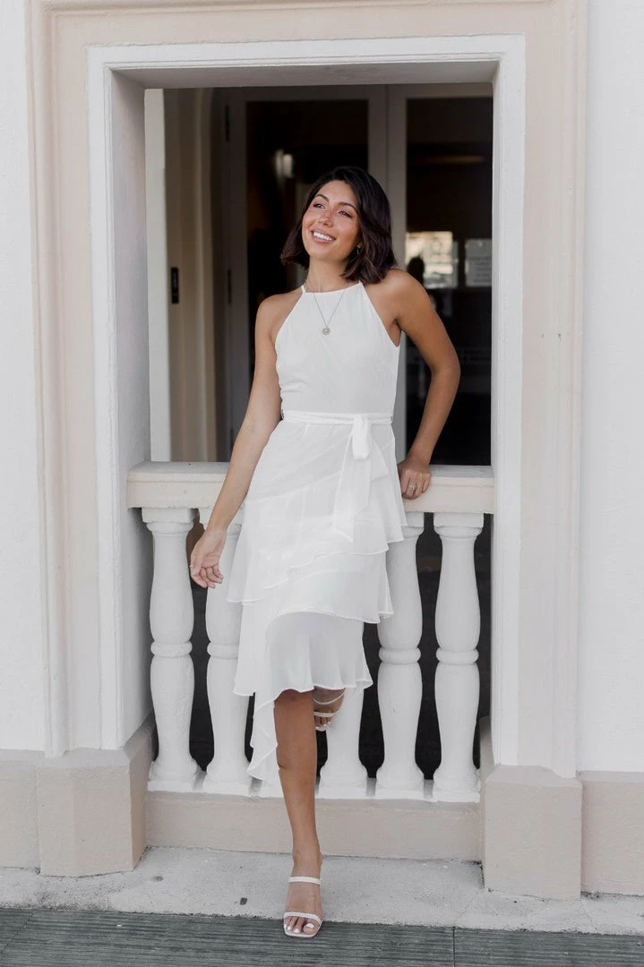 Esther Luxe DRESSES Cadence Dress - Ivory 7 Esther Luxe DRESSES Cadence Dress - Ivory