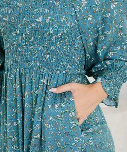 Style Box DRESSES Devorah Dress - Green Print