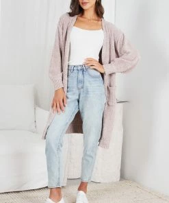Miracle Fashion CLOTHING Dominica Cardigan - Beige