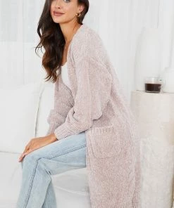 Miracle Fashion CLOTHING Dominica Cardigan - Beige