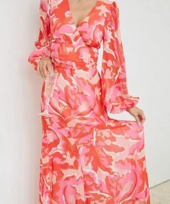 Wild Ginger DRESSES Dorcas Dress - Pink Print 12 Wild Ginger DRESSES Dorcas Dress - Pink Print