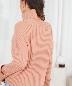 Miracle Fashion CLOTHING Dori Jumper - Peach