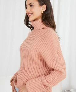 Miracle Fashion CLOTHING Dori Jumper - Peach