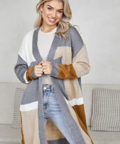 Style Box Drawer Cardigan - Multi CLOTHING