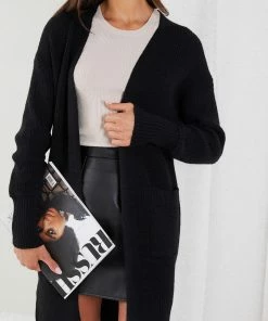 Miracle Fashion CLOTHING Drucilla Cardigan - Black