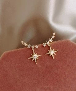 Your Accessory Shop ACCESSORIES Ayla Star Earrings - Gold