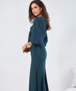 Wild Ginger Aimey Dress - Dark Teal 9 Wild Ginger Aimey Dress - Dark Teal