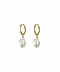 Jolie & Deen Montana Earrings - Pearl ACCESSORIES