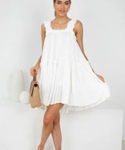 YH & Co (Chloe Yip) DRESSES Elapsed Dress - White