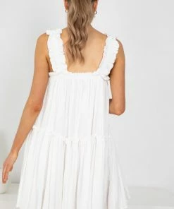 YH & Co (Chloe Yip) DRESSES Elapsed Dress - White