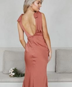 Style Box DRESSES Eleanora Dress - Rust