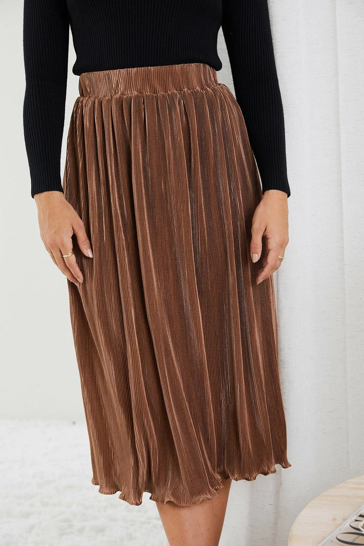 Style Box Elisheba Skirt - Mocha 4 Style Box Elisheba Skirt - Mocha