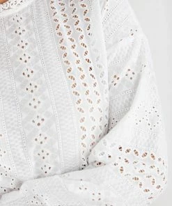 Miracle Fashion CLOTHING Elizabern Blouse - White 15 Miracle Fashion CLOTHING Elizabern Blouse - White