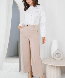 Miracle Fashion CLOTHING Elizabern Blouse - White 13 Miracle Fashion CLOTHING Elizabern Blouse - White