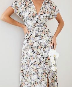 Miracle Fashion DRESSES Ellinor Dress - Multi Floral