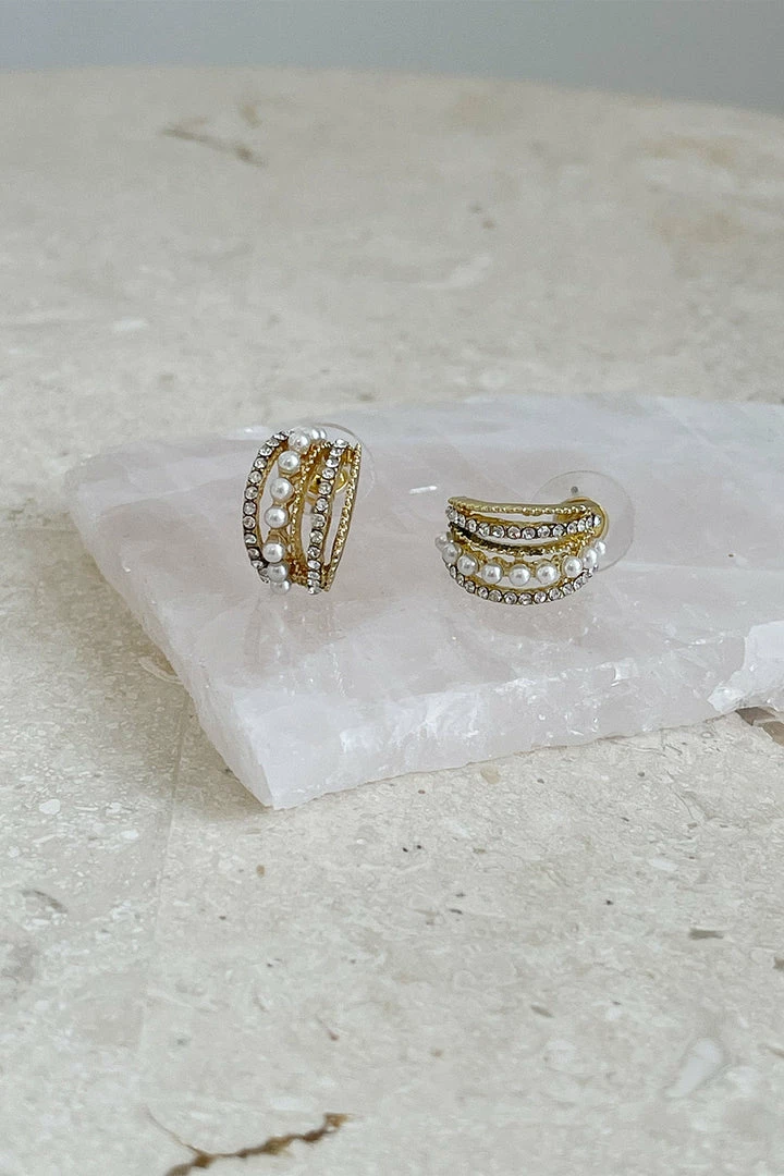 Your Accessory Shop ACCESSORIES Elvira Earrings - Gold 3 Your Accessory Shop ACCESSORIES Elvira Earrings - Gold