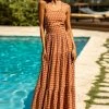 Seven Wonders (PremGroup) Emilia Maxi Dress - Rust Spot