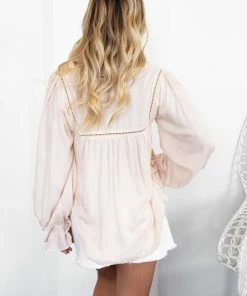 Spicy Sugar CLOTHING Emma Top - Beige