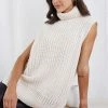 YH & Co (Chloe Yip) Emmeline Knit - Beige CLOTHING