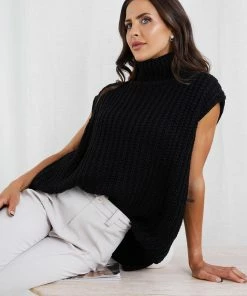 YH & Co (Chloe Yip) CLOTHING Emmeline Knit - Black