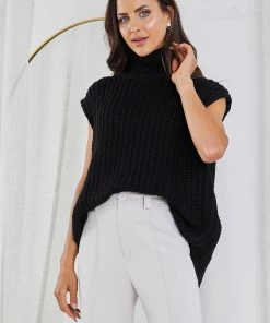 YH & Co (Chloe Yip) CLOTHING Emmeline Knit - Black