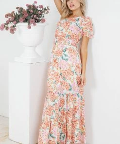 Style Box DRESSES Entail Dress - White Floral